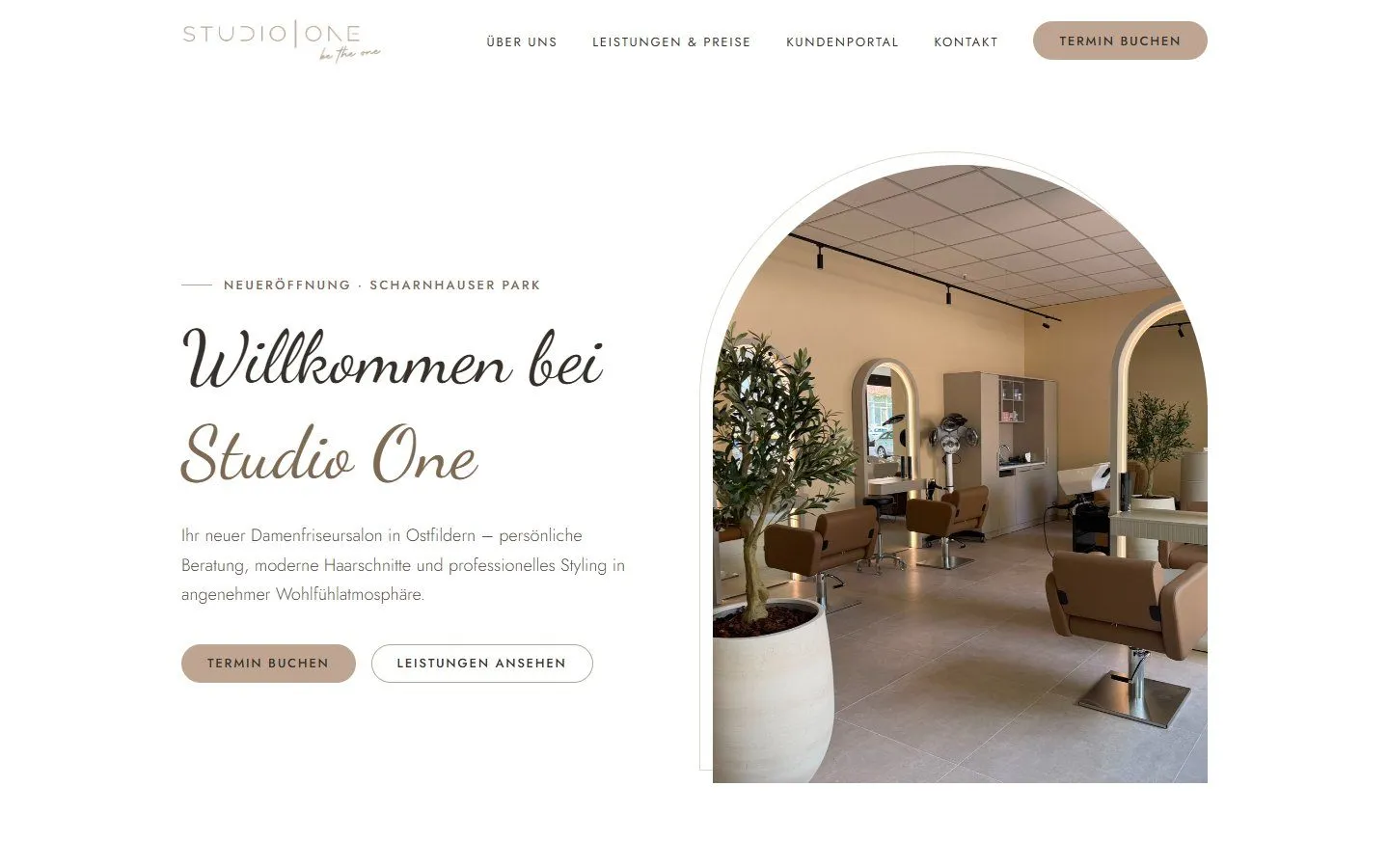 Website von Studio One